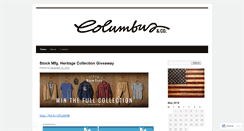 Desktop Screenshot of columbusandco.com